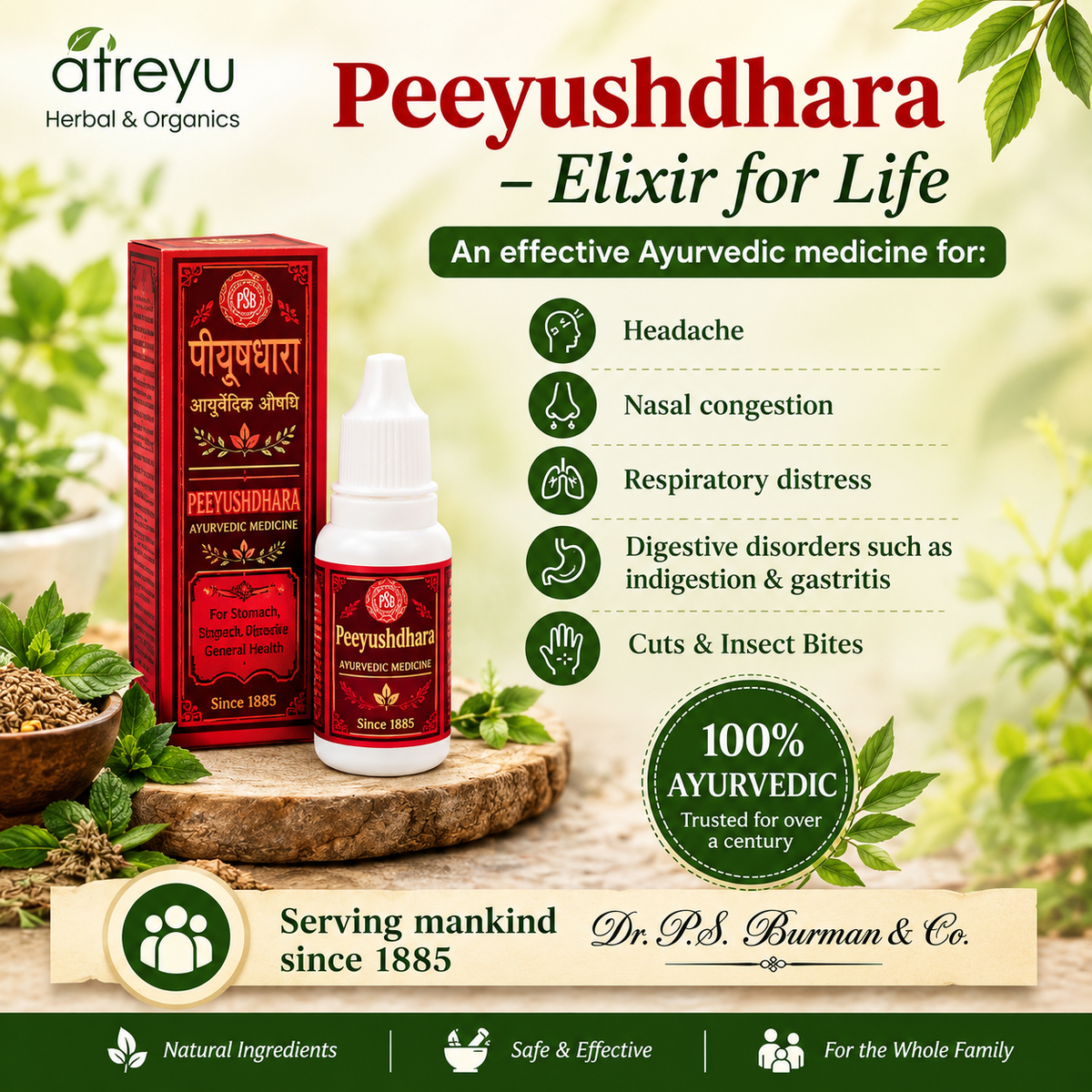 Atreyu Herbal Peeyushdhara – Elixir for Life