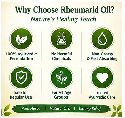 Rheumarid Pain Relief Oil - Guaranteed Relief